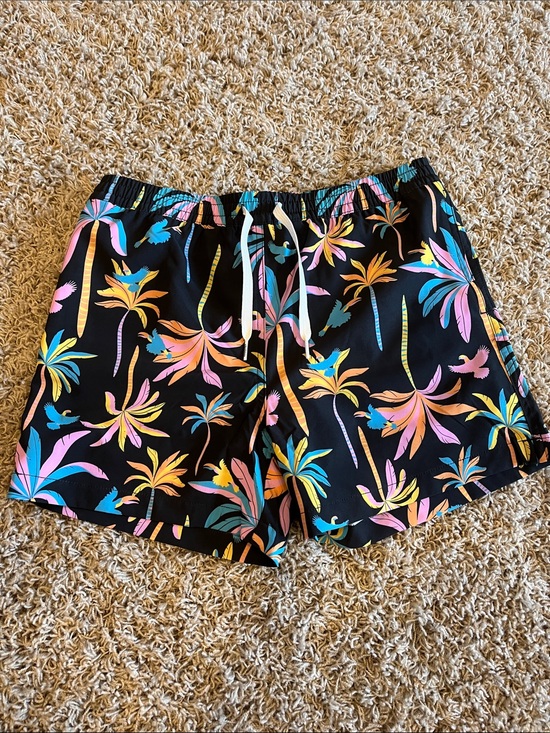 chubbies Other - Chubbies youth large swim trunks with colorful palm tree print.